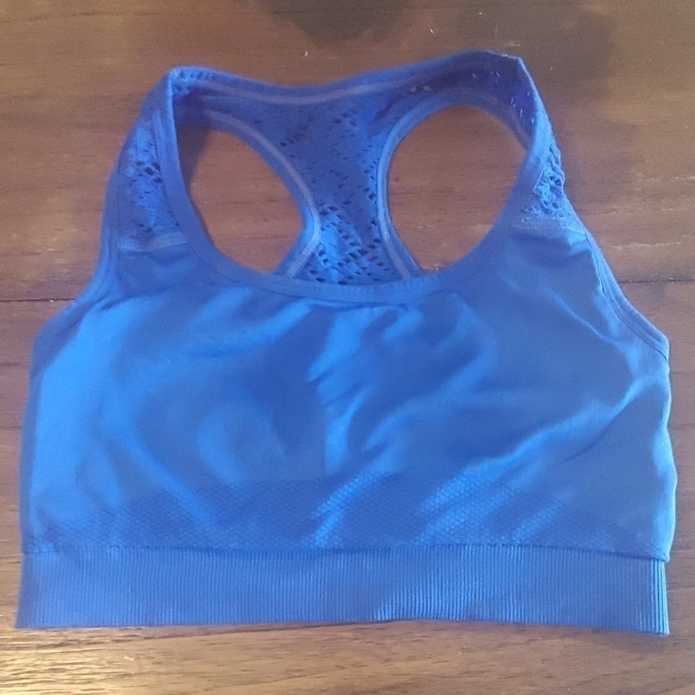 Sports Bra size small, blue